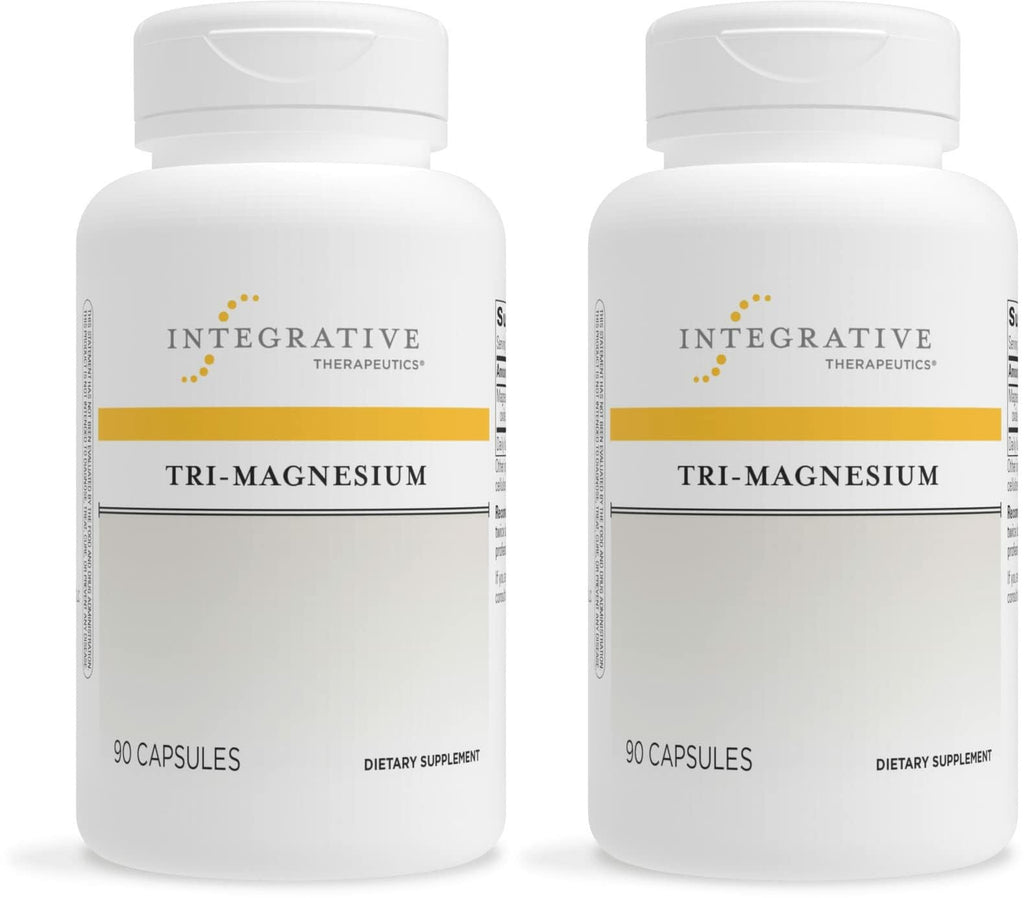 Integrative Therapeutics Tri-Magnesium – Supports Cellular Energy & Metabolism – 180 Capsules