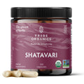 TRIBE ORGANICS Shatavari Organic Supplement – Hormonal Balance & Women's Health | 120 Vegan Capsules