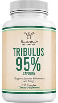 Tribulus Terrestris for Men (95% Saponins) - 210 Capsules | Double Wood
