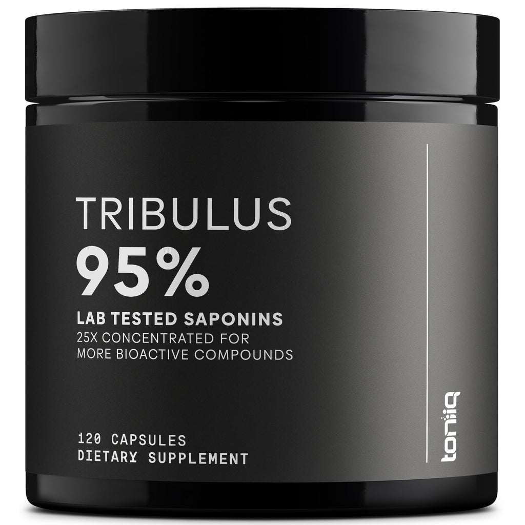 Tribulus Terrestris for Men – Ultra High Potency 25:1 Extract | 95% Saponins | 1300mg | 120 Capsules
