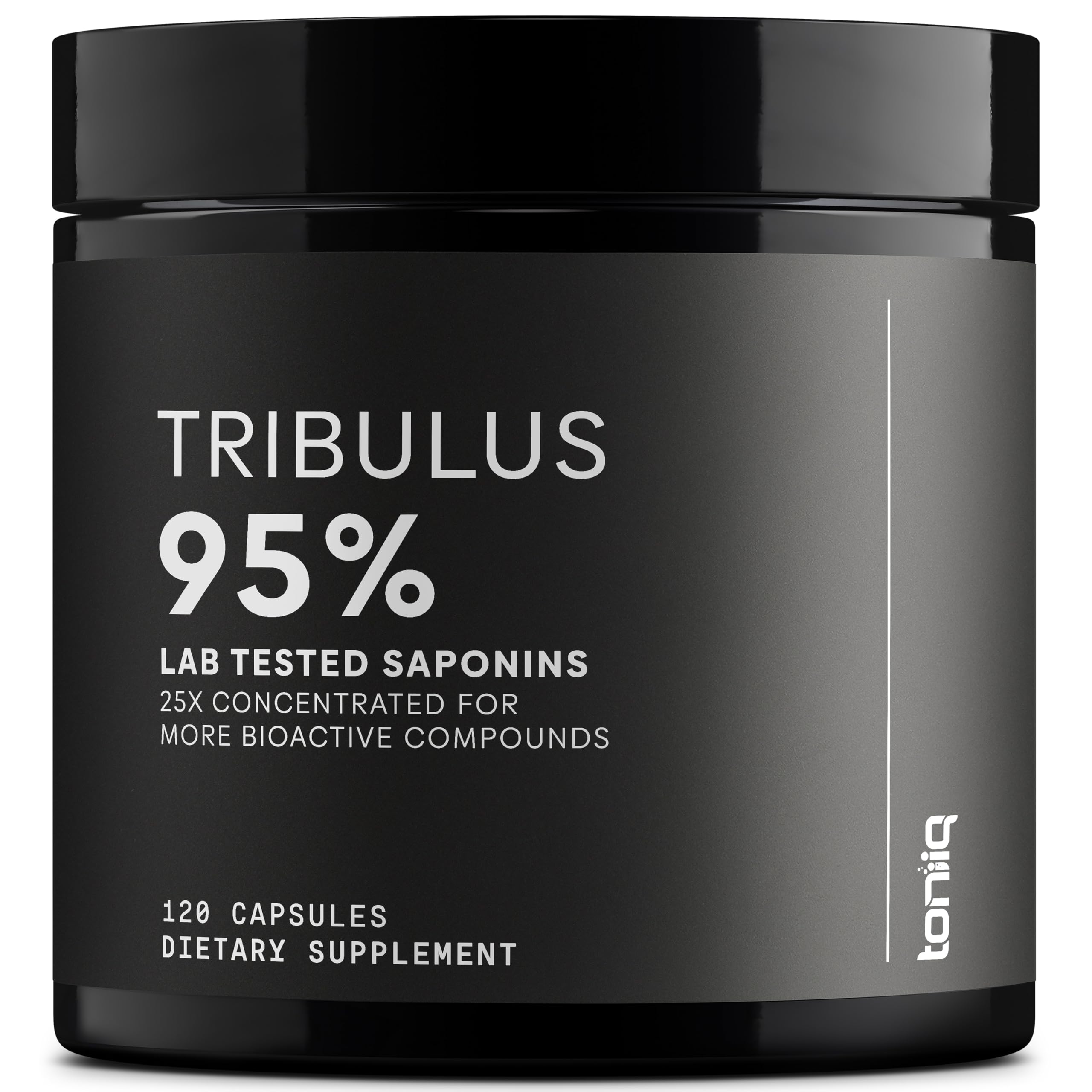 Tribulus Terrestris for Men – Ultra High Potency 25:1 Extract | 95% Saponins | 1300mg | 120 Capsules