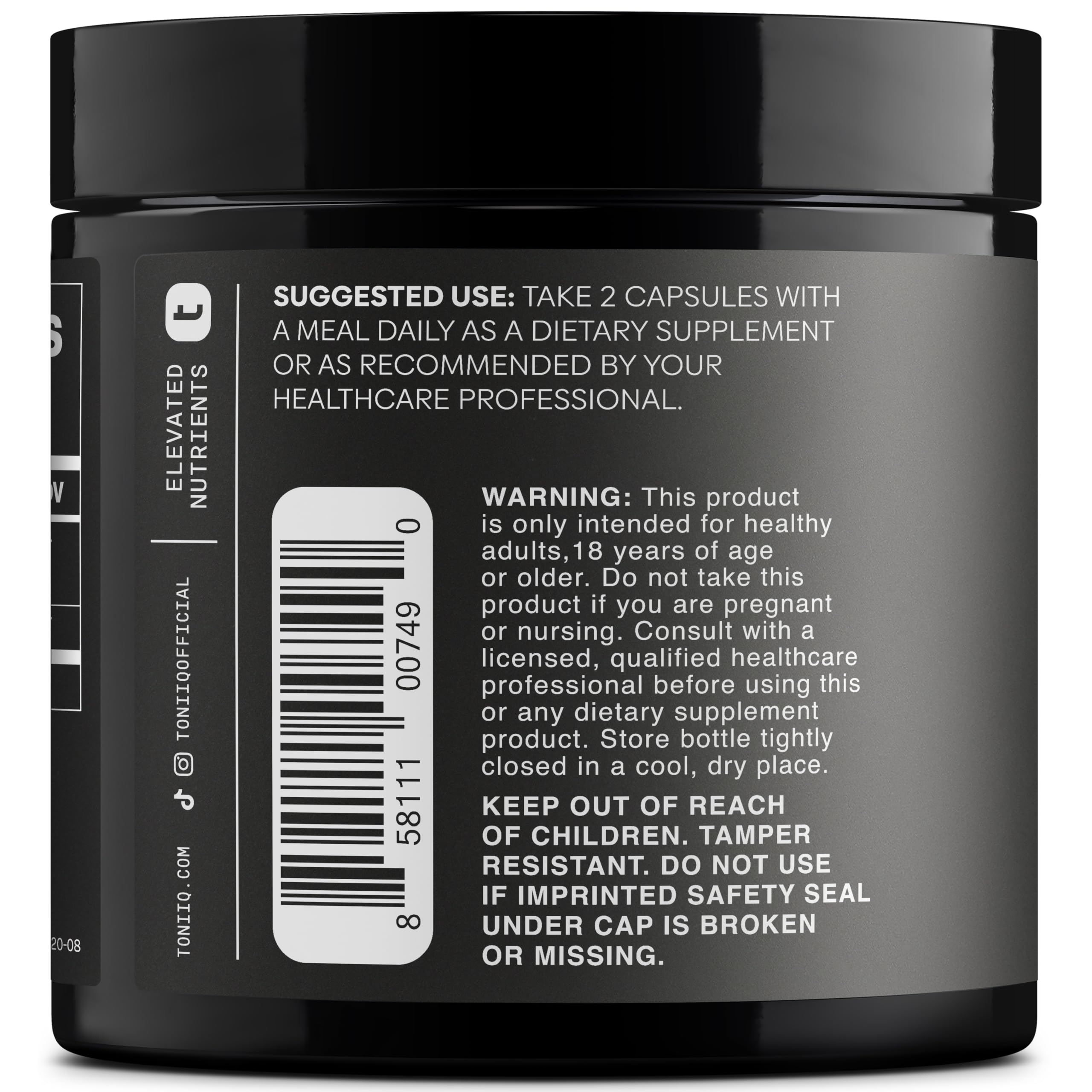 Tribulus Terrestris for Men – Ultra High Potency 25:1 Extract | 95% Saponins | 1300mg | 120 Capsules