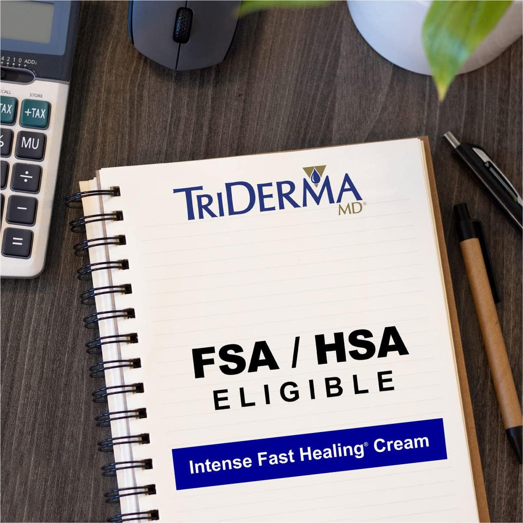 TriDerma MD Intense Fast Healing Cream – FSA Eligible, 2.2 oz
