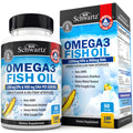 Triple Strength Omega-3 Fish Oil 2250mg EPA/DHA - Burpless Lemon, 180 Softgels
