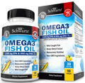 Triple Strength Omega-3 Fish Oil 2250mg EPA/DHA – Icelandic Burpless Lemon, 90 Softgels