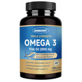Triple Strength Omega-3 Fish Oil 2000mg with Vitamin E – High Potency EPA, DHA & DPA | 100 Softgels