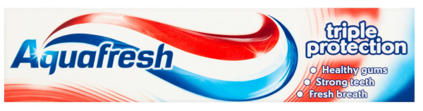 12 x Aquafresh Toothpaste Triple Protection 125Ml