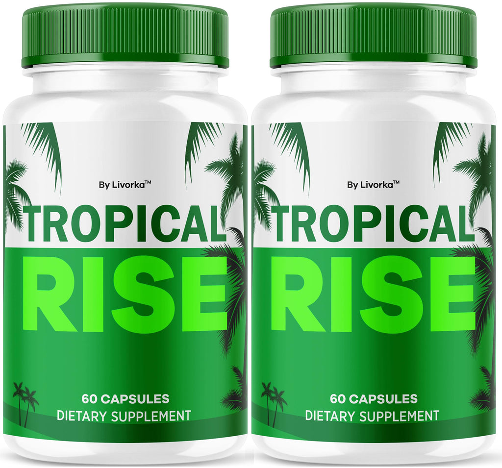 (2 Pack) Tropical Rise for Men Pills – All-Natural Health Supplement | 120 Capsules