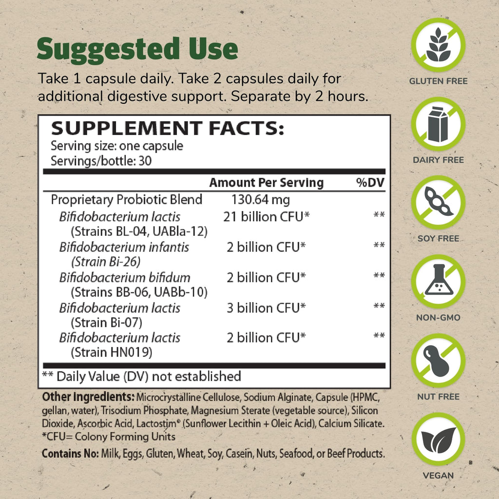 TruBifido Master Probiotic – 60 Servings for Colon Health, Energy & Immunity | Gluten Free