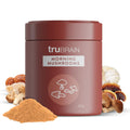 TruBrain Morning Mushrooms: Coffee Alternative with Superfoods & Adaptogens | USA-Grown Lion's Mane, Chaga, Cordyceps, Reishi