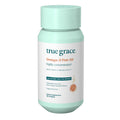 True Grace Omega-3 Fish Oil - 180 Softgels | 1400 mg EPA + DHA | Organic, Gluten Free, Soy Free
