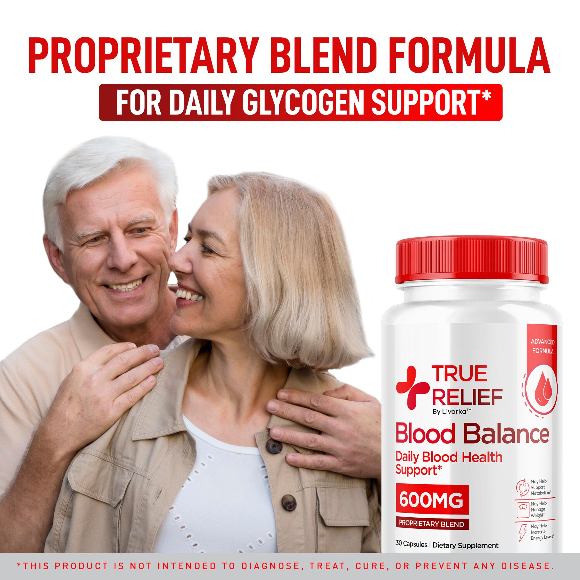 True Relief Capsules | Official True Relief Supplement - Balance Support, 30 Capsules