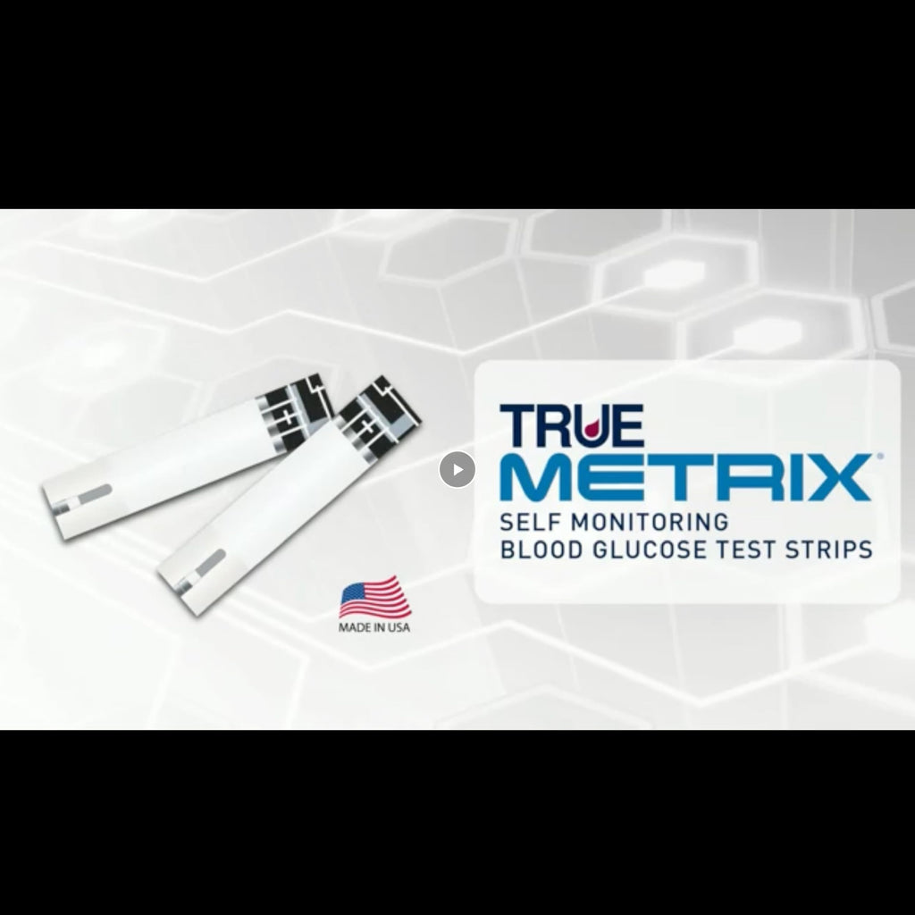 TRUE METRIX Test Strips 100-Count | 0.5µL Sample, TRIPLE SENSE Technology