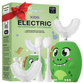Trueocity Kids U Shape Electric Toothbrush 360-Degree Silicone U-Head (Ages 2-7)