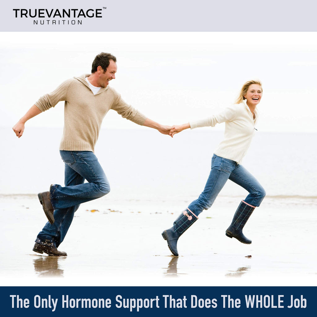 Truevantage Nutrition DHEA 100mg + Pregnenolone 60mg – Hormone Balance & Energy (Veggie Capsules)