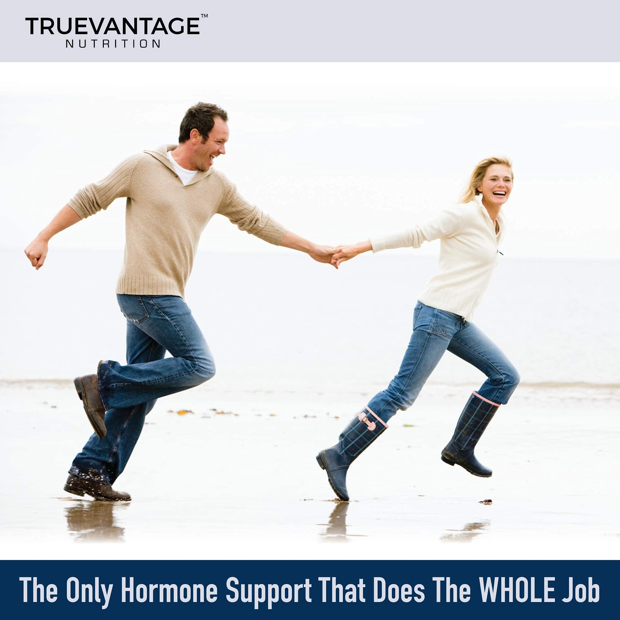 Truevantage Nutrition DHEA 100mg + Pregnenolone 60mg – Hormone Balance & Energy (Veggie Capsules)