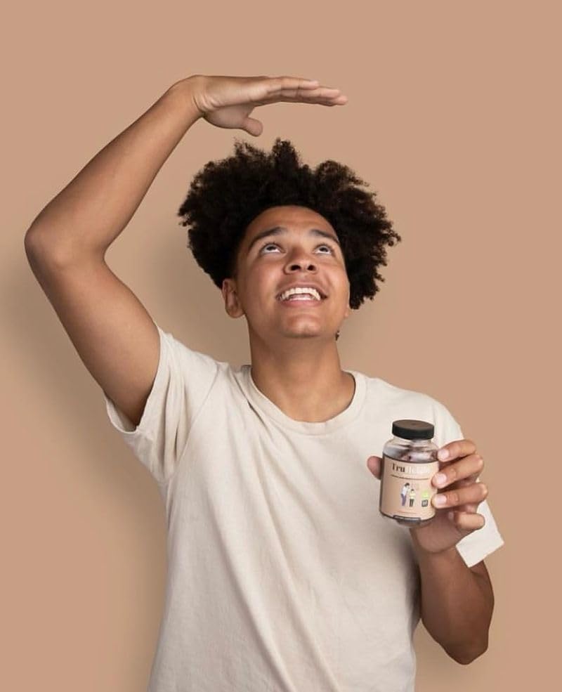 TruHeight Growth Capsules for Kids & Teens | Natural Bone Support with D3, K2 & Ashwagandha