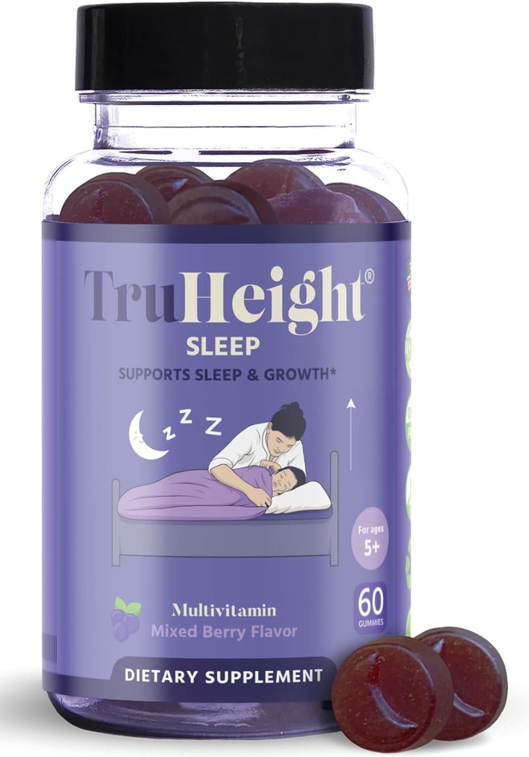 TruHeight Sleep Gummies for Kids and Teens – Natural Growth Sleep Aid