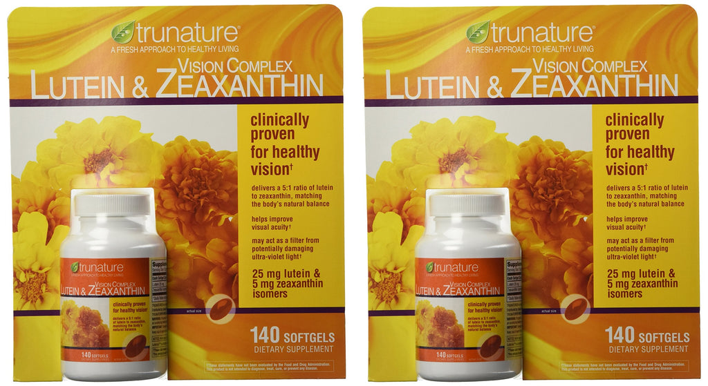 TruNature Vision Complex with Lutein & Zeaxanthin - 2-Pack 280 Softgels