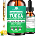 TUDCA 1000mg Liquid Drops – 4-in-1 Liver Support (NAC, Milk Thistle, Beet Root)