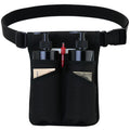 Tuhaoge Massage Bottle Bag for 2 Bottles - Oil & Lotion Holster TH-XJ-2 Black