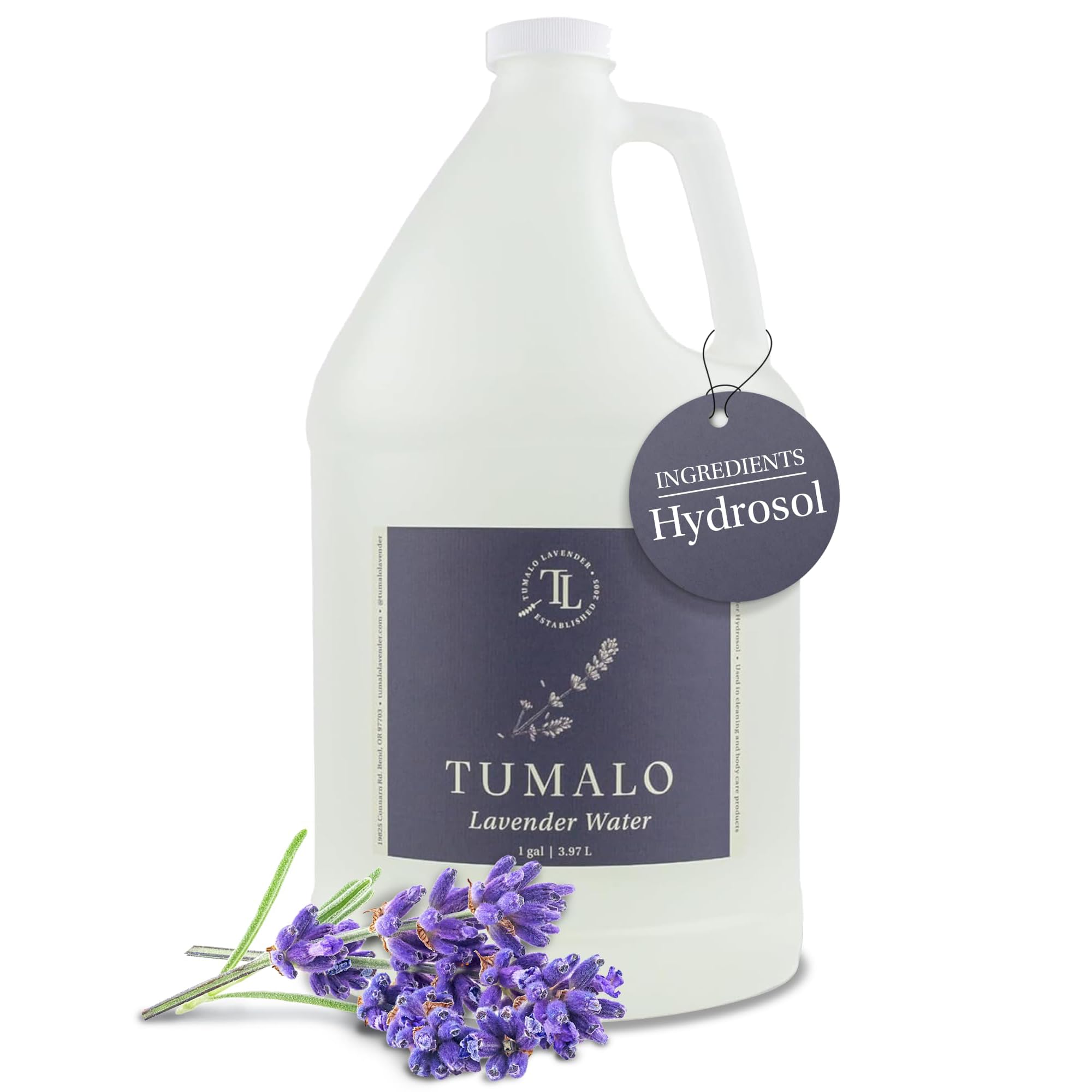 Tumalo Lavender Hydrosol - Organic Lavender Floral Water for Skincare, Aromatherapy & Home Use | Made in USA