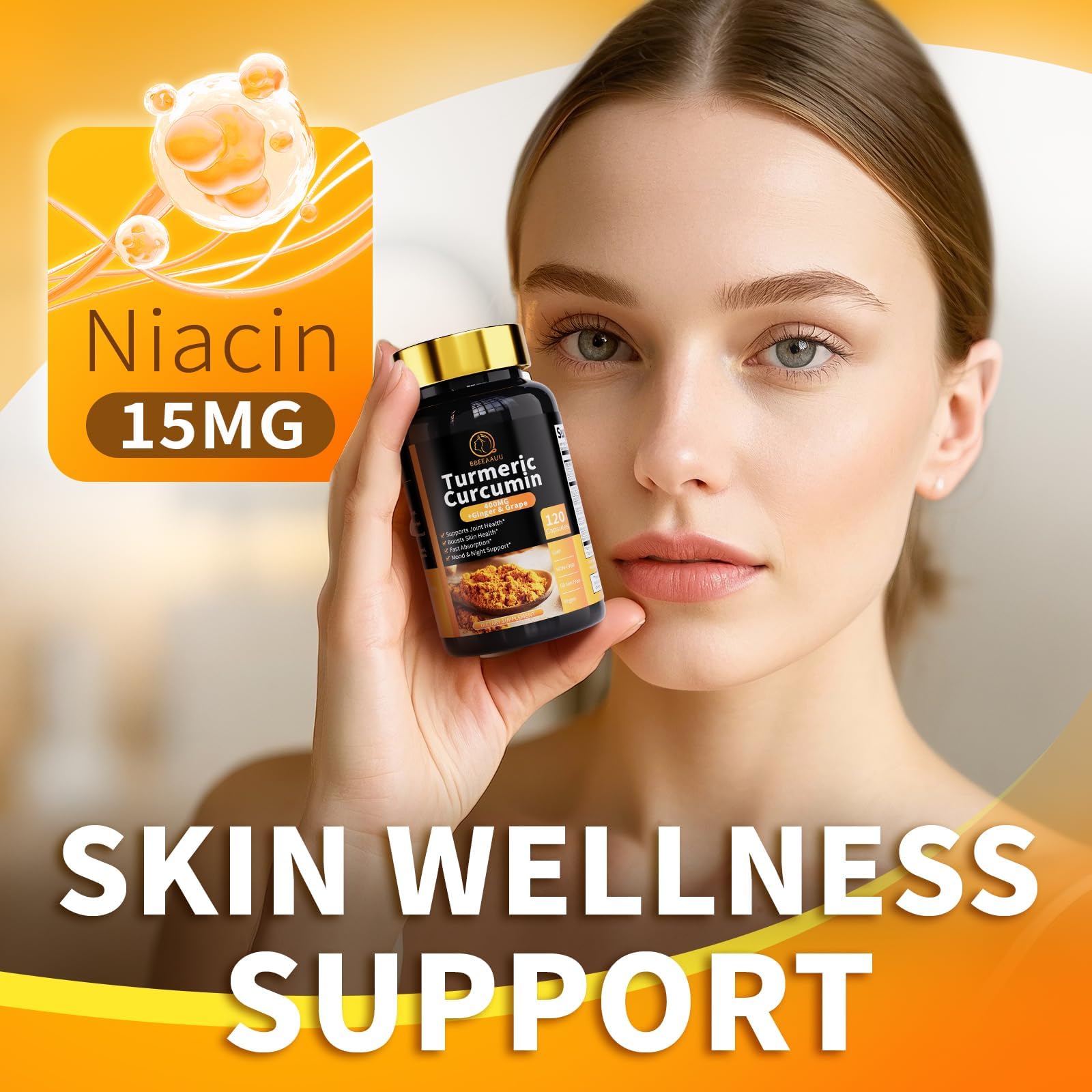 Turmeric Curcumin Supplement – 11-in-1 with Black Pepper | 95% Curcuminoids