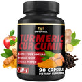 Turmeric Curcumin 95% Curcuminoids + Ginger & Black Pepper – 90 Count (3-Month Supply)
