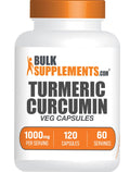 Turmeric Extract Capsules 1000mg – 120 Veg Caps, Gluten Free | BulkSupplements