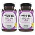 Twinlab Daily One Caps Without Iron – Multivitamin with Zinc, B Vitamins & Magnesium | 60 Capsules (2-Pack)