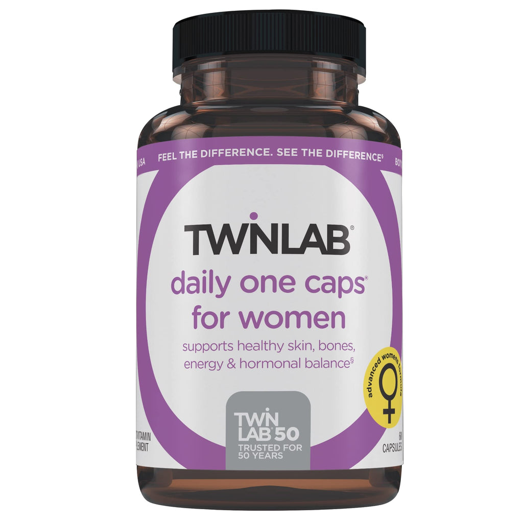 Twinlab TWL Women's Daily One - 60 Count | Daily Multivitamin for Women