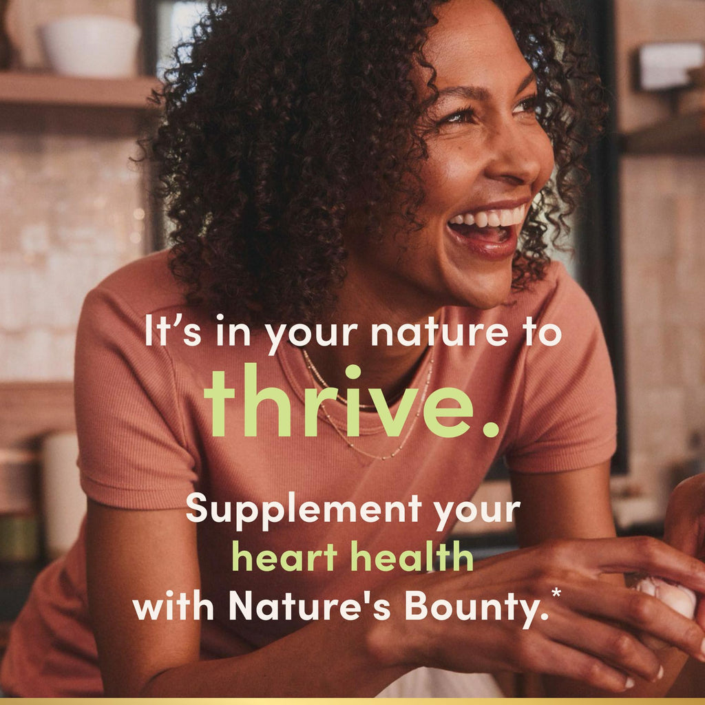 Nature's Bounty Berberine 1000mg – Heart Health Support, Non-GMO, 60 Count