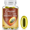 Ubiquinol CoQ10 600mg Softgels with Omega-3, Shilajit & PQQ – 60 Servings