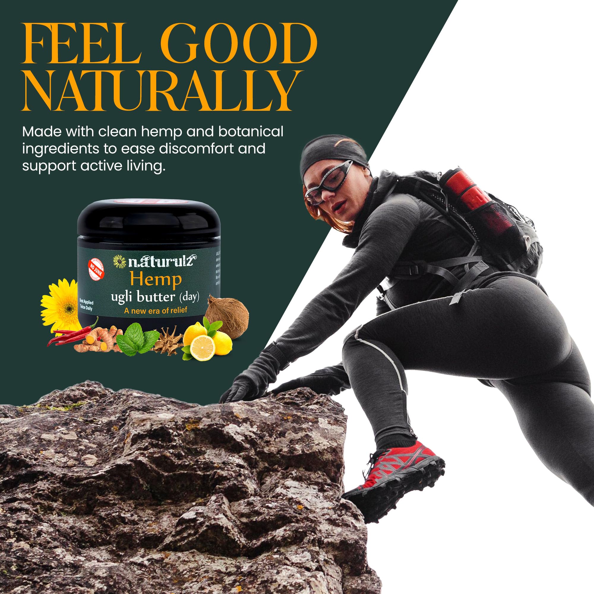 Ugli Butter Daytime Hemp 4oz – Targeted Muscle & Joint Therapy