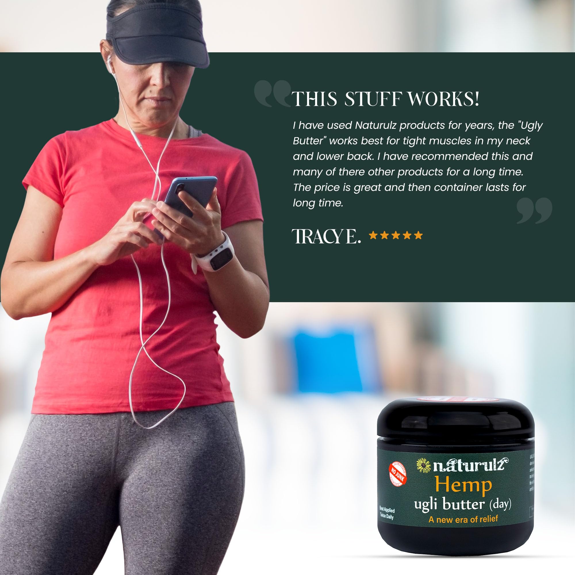 Ugli Butter Daytime Hemp 4oz – Targeted Muscle & Joint Therapy