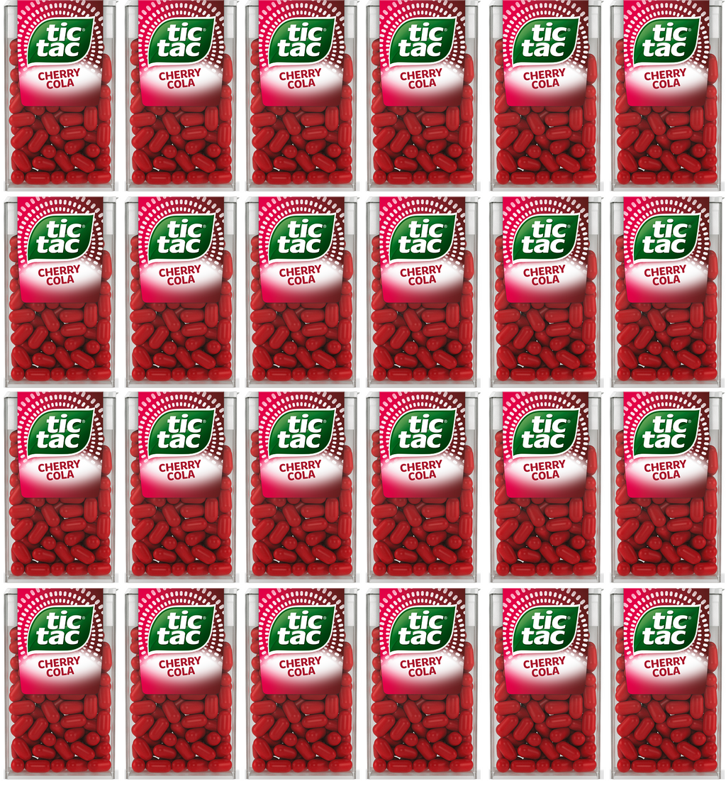 24 x Tic Tac Cherry Cola 49G
