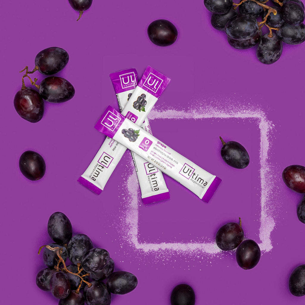 Ultima Replenisher Hydrating Electrolyte Powder – Grape, 20 Count