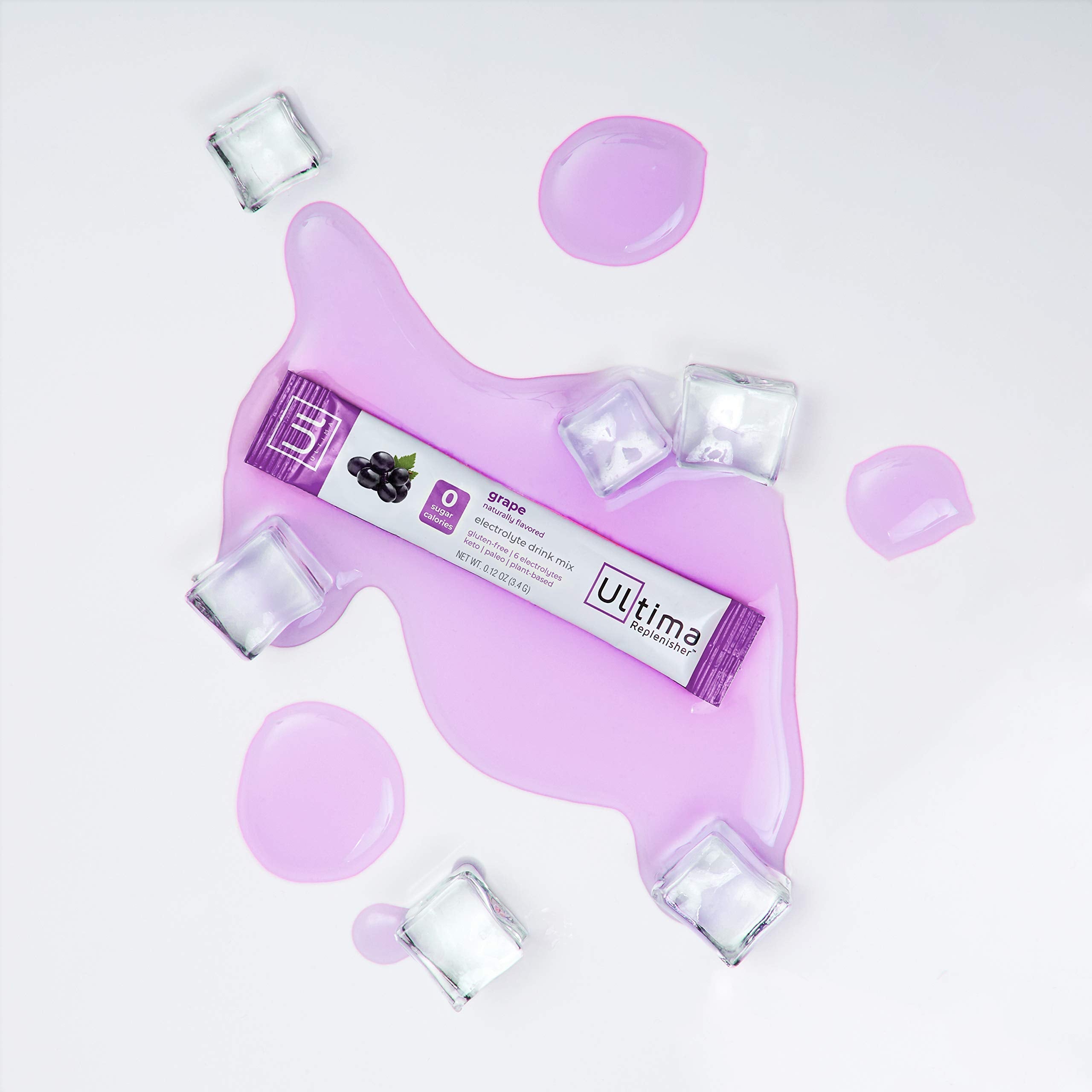Ultima Replenisher Hydrating Electrolyte Powder – Grape, 20 Count