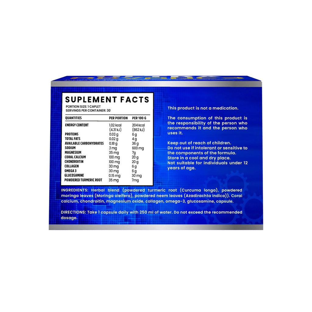 Ultra Advance 3 - Original Blue Herbal Capsules
