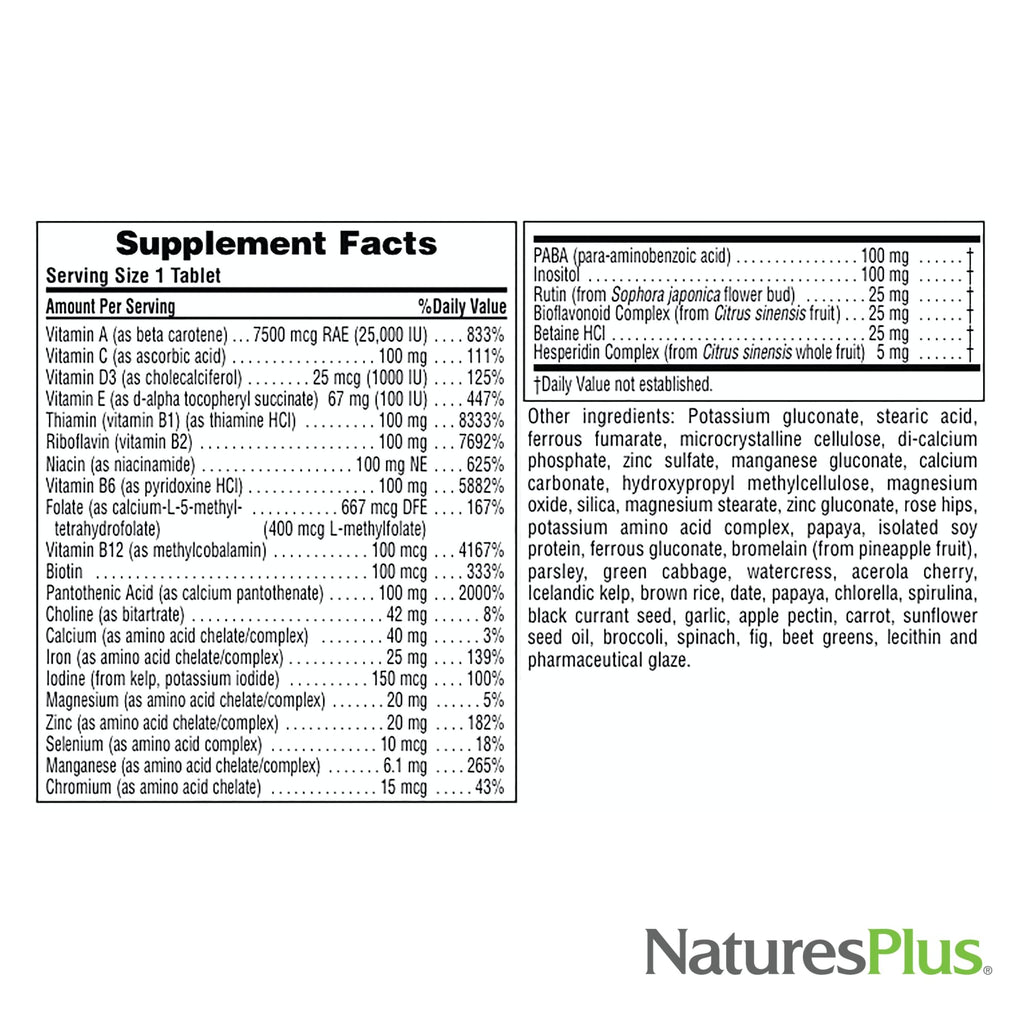 Ultra II ® Multi-Nutrient Sustained Release Tablets | Daily Multivitamin & Mineral