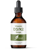 Ultra6 Nutrition Vitamin D3 & K2 Drops – Liquid D3 with K2 (USA Made, 30 ml)