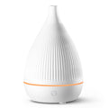 Ultrasonic Essential Oil Diffuser with Auto Shut-Off, Color-Changing Night Light – BPA-Free Portable Humidifier (White)