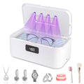 49kHz Ultrasonic Jewelry Cleaner – All-in-One Cleaner for Jewelry & Dentures