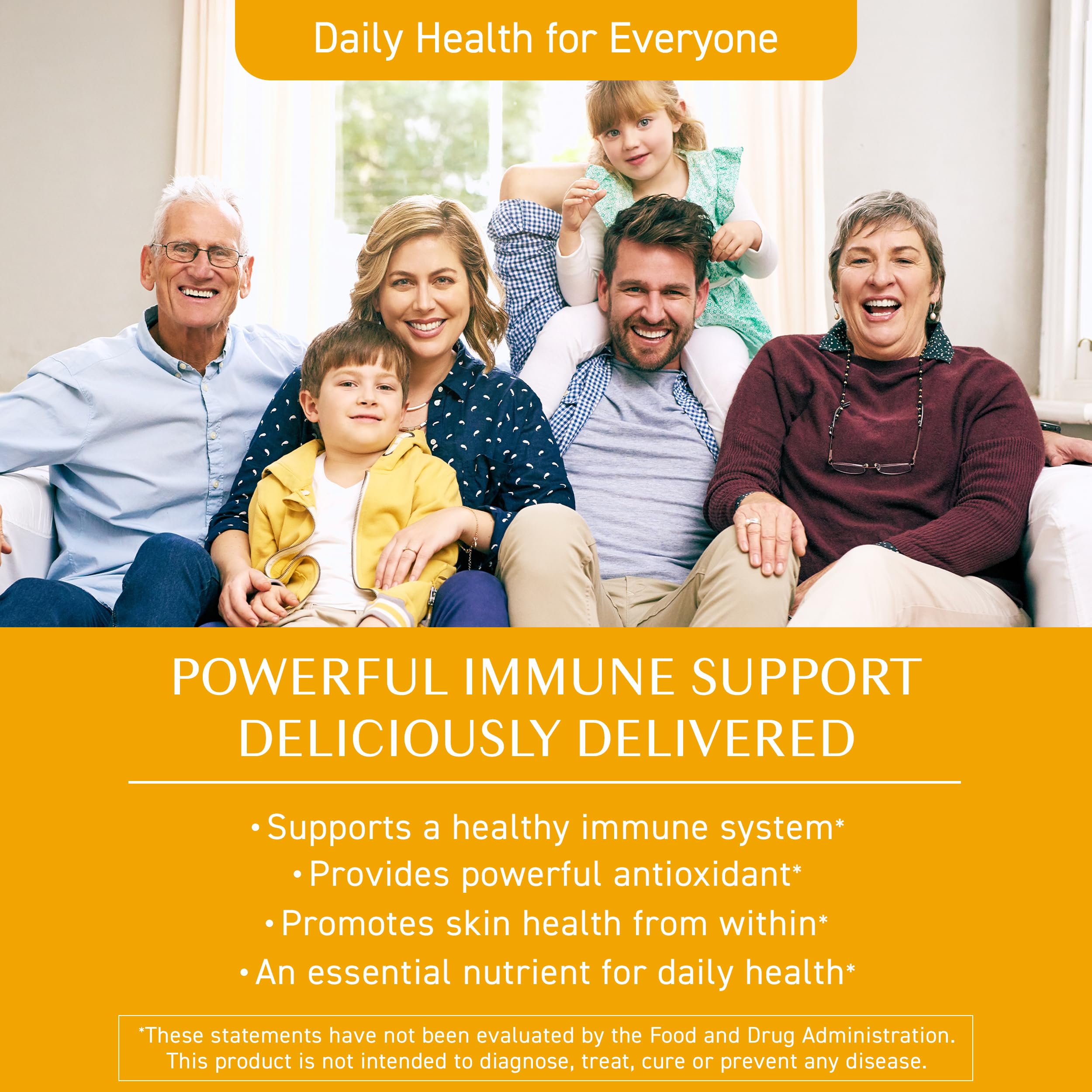 Umeken C-Balance Vitamin C Chewables – Acerola & Lemon, 68g (45-Day)