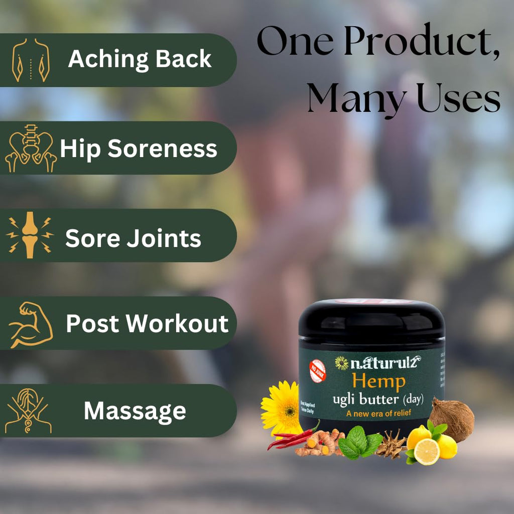 Naturulz Ugli Butter 3-Piece Bundle: Day, Night & Pulse Topicals