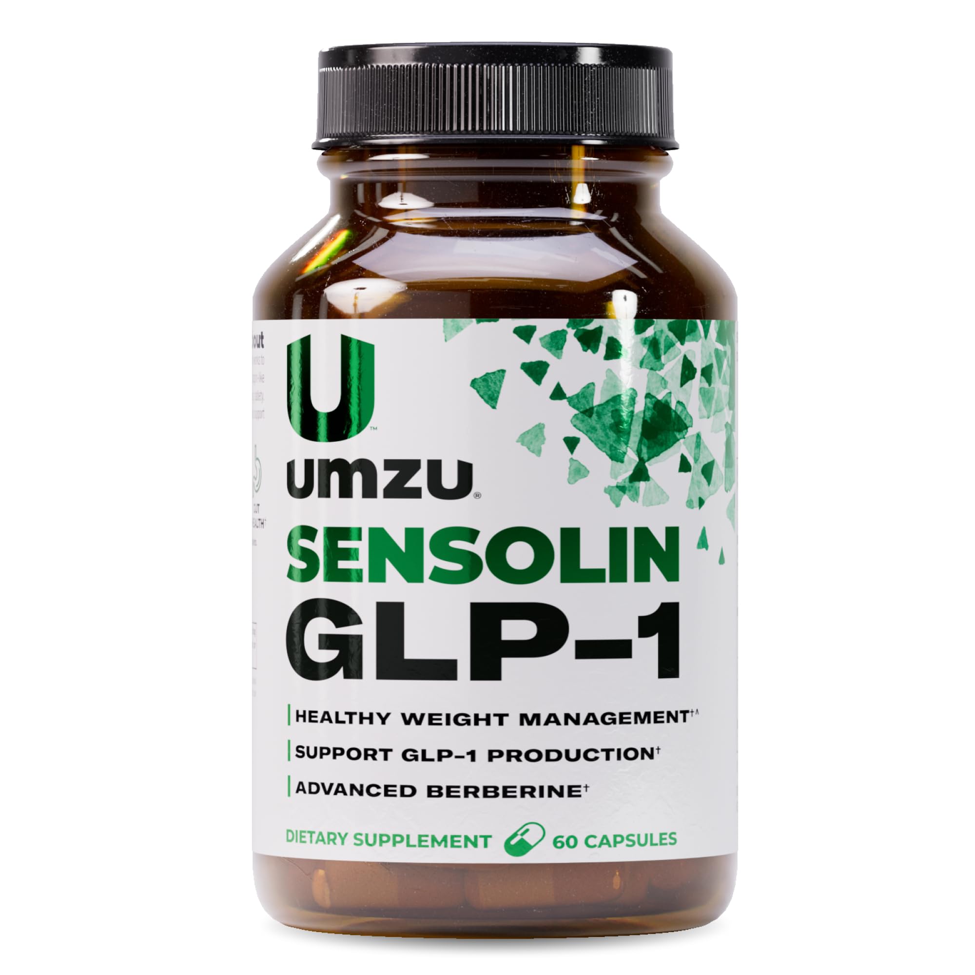 UMZU Sensolin GLP-1 Support Supplement – 30 Day Supply with Dihydroberberine, Cinnamon, Chromium & Biotin