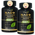 UNcena NAD Supplement 1500mg – Liposomal NR with Resveratrol | Support Cellular Health & Healthy Aging (Pack of 2)