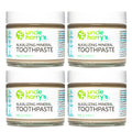Uncle Harry's Mild Mint Remineralizing Toothpaste - Natural Whitening, Fresh Breath, Enamel Support | Vegan, Fluoride Free, 3 Oz (4 Pack)