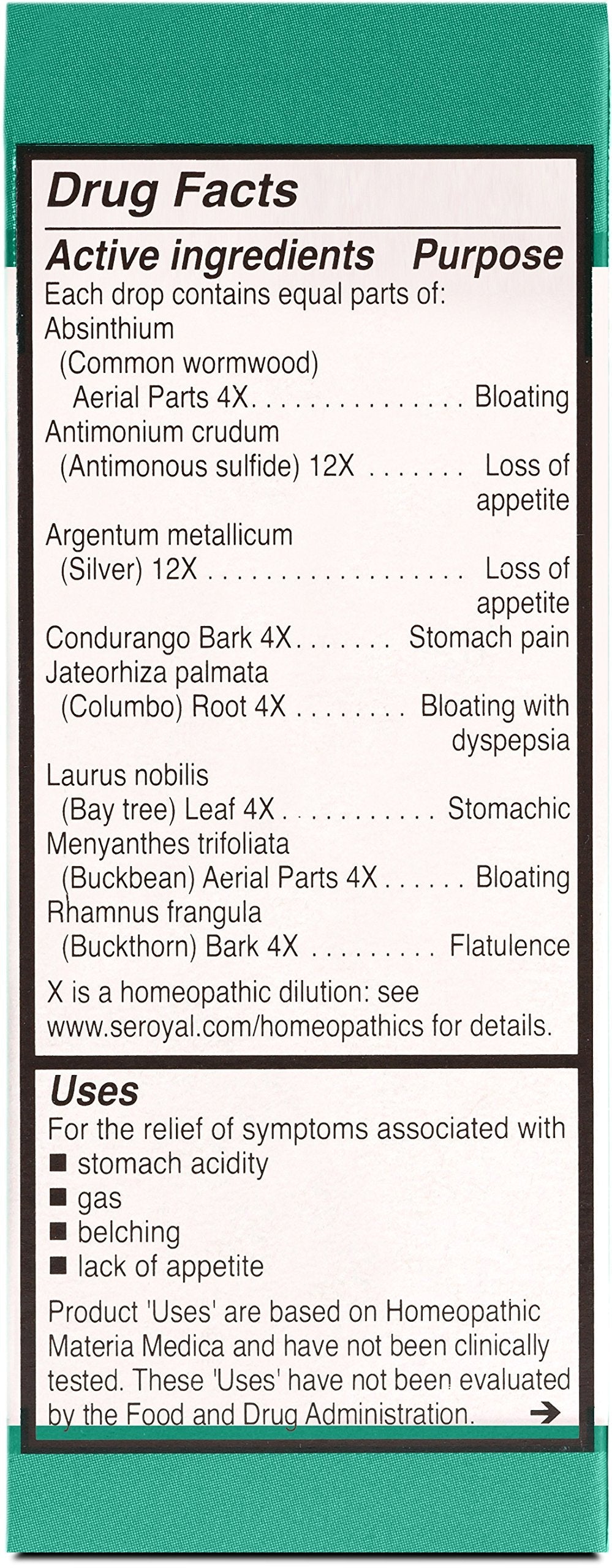 UNDA 4 Numbered Compounds – Homeopathic Preparation (0.7 fl oz)