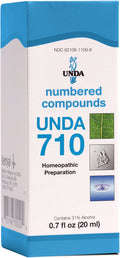 UNDA 710 Numbered Compounds | Homeopathic Preparation | 0.7 fl. oz
